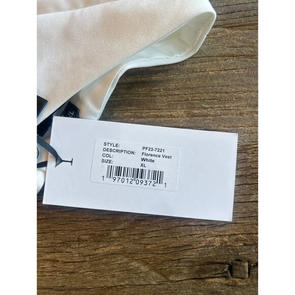 retrofete Florence Open Back Vest White Womens Size XL - Picture 9 of 9